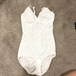 White lace shapewear